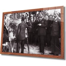 Miyrem Atatürk Cam Tablo  36 x 23-Mıyrem