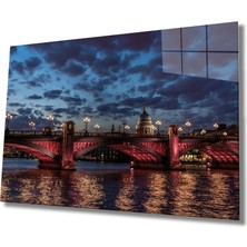 Miyrem Köprü Cam Tablo Bridge  36 x 23-Mıyrem