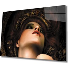 Kadınlar Cam Tablo Women  36X23-MIYREM