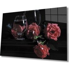 Kırmızı Güller Natürmort Red Roses Still Life  36X23-MIYREM