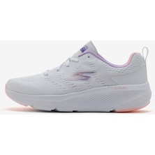 Skechers Go Run Elevate - Double Time Kadın Beyaz Koşu Ayakkabısı 128334 Wmlt