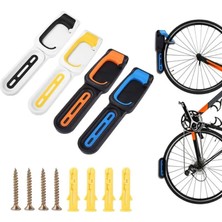 Yunjin Shop Mavi Stil Plastik Bisiklet Duvar Standı Tutucu Mtb Dağ Bisikleti Duvara Monte Depolama Raf Braketi Gösterilen Stand Askı Kanca Bisiklet Malzemeleri (Yurt Dışından)