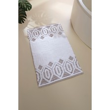 Sherry Tekli Banyo Paspası %100 Pamuk 70x110 Bej