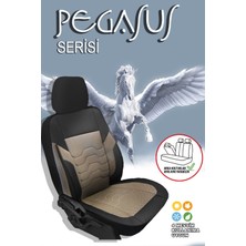 Nice Shop Pegasus Serisi Oto Koltuk Kılıfı Jakar Kumaş Ön Arka Tam Set