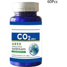 Longbangdian Shop 60 Adet Stil Adet Akvaryum Co2 Tablet Karbon Dioksit Difüzör Su Tesisi Için Çim Balık Tankı Aksesuarları Bitki Çim Tankı Yüksek (Yurt Dışından)