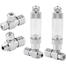 Longbangdian Shop No.2 Tarzı Akvaryum Hassas Co2 Regülatörü Iğne Çekvalf Kabarcık Sayacı Tek Çift Kafa Co2 Difüzör Balık Tankı Aksesuarları (Yurt Dışından)