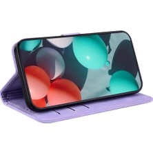 My Boutique Samsung Galaxy S24 5g Için Kılıf Cüzdan Pu Deri Flip Folio Kapak Kabartmalı (Yurt Dışından)