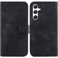 My Boutique Samsung Galaxy S24 5g Için Kılıf Cüzdan Pu Deri Flip Folio Kapak Kabartmalı (Yurt Dışından)