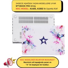 McStorey Macbook Pro Kılıf 13 inç Flower02 (Eski HDMI'lı Model 2012-2015) A1425 A1502 ile Uyumlu