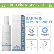 Patiguard Pet Hijyen Spreyi Nano Gümüş Evcil Hayvan Kedi Köpek Bakım Temizleme Koku Giderici 250ml