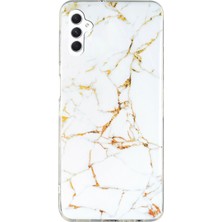 Seashell Digital Samsung Galaxy A24 5g Mermer Desenli Telefon Kılıfı Yumuşak Tpu Slim Imd Moda Kapak-Beyaz (Yurt Dışından)