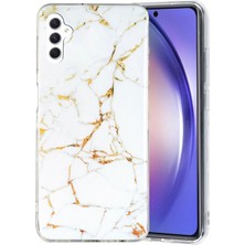 Seashell Digital Samsung Galaxy A24 5g Mermer Desenli Telefon Kılıfı Yumuşak Tpu Slim Imd Moda Kapak-Beyaz (Yurt Dışından)