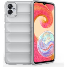 Seashell Digital Samsung Galaxy A04E Için 4G/F04 4G/M04 4g Yumuşak Sağlamlı Arka Kapak Anti-Çizgiye Damalı Damla Koruyucu Telefon Koruyucu Koruma Gri (Yurt Dışından)