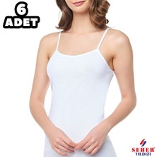 Seher Yıldızı Seher Ribana Bayan Ip Askılı Atlet 6'lı