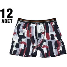 Dondeza 505 Erkek Çocuk Desenli Boxer 12'li