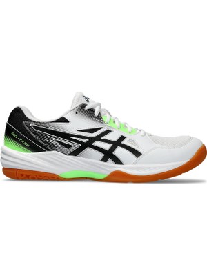 Asics Gel-Task 3 Erkek Voleybol Ayakkabısı Off White 1071A077-102 Konforlu Tasarım ve Nefes Alabilirlik