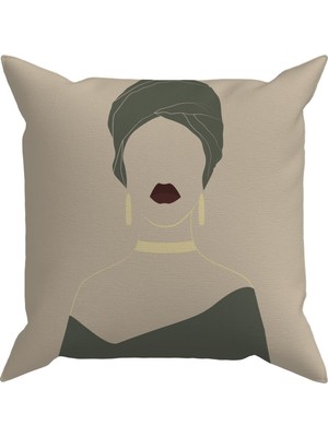 Evdek African Kırlent Kılıf Ds7