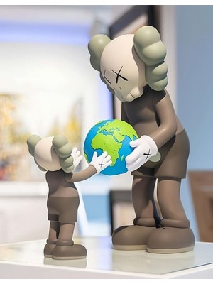 Turansoy Craft Kaws Dünya Figür Kaws The Promise Figür Büyük Boy 20CM