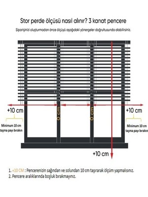 Brillant Düz Polyester (Etek Dilimli) Stor Perde