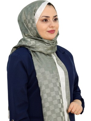 Hint Ipek Dama Desen Monogram Şal EŞ5304-6