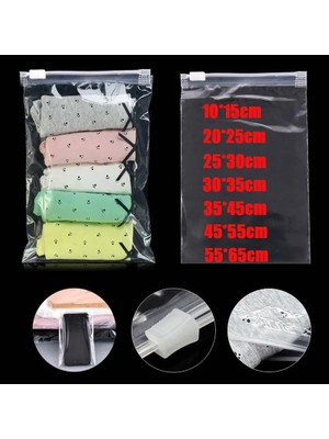 Shanhua Shop 10X15CM Tarzı Açılıp Kapanabilir Plastik Kilitli Poşetler Şeffaf Poli Kilitli Poşet Gıda Saklama Tekrar Kapatılabilir Vakumlu Taze Organize Poşet Ambalaj Poşeti (Yurt Dışından)