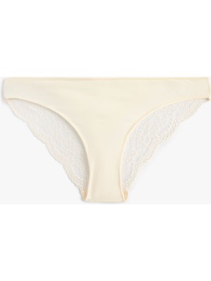 Koton Dantelli Brazilian Külot Pamuklu