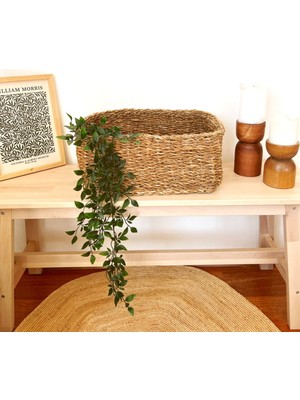 Kai Home Hasır Dikdörtgen Büyük Boy Çok Amaçlı Düzenleyici/ Düzenleyici/ Organizer/sepet