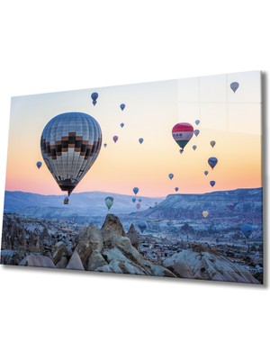 Miyrem Kapadokya Cam Tablo 36 x 23-Mıyrem