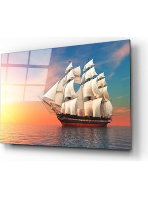 Gemi Cam Tablo 36X23-MIYREM