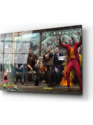 Miyrem Joker Cam Tablo 36 x 23-Mıyrem