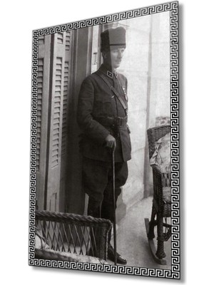Miyrem Atatürk Cam Tablo  36 x 23-Mıyrem