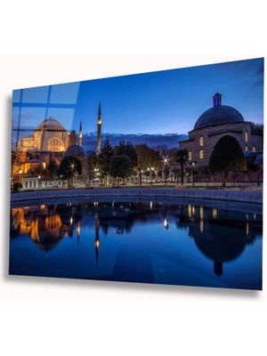 Miyrem Ayasofya Cami Cam Tablomıyrem36 x 23-Mıyrem