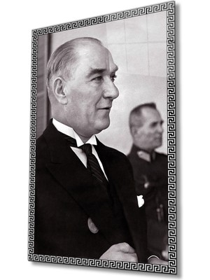 Miyrem Atatürk Cam Tablo  36 x 23-Mıyrem