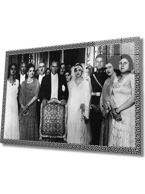 Miyrem Atatürk Cam Tablo  36 x 23-Mıyrem