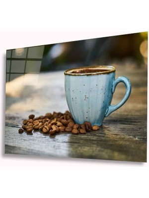 Miyrem Kahve Çekirdeği Cam Tablomıyrem36 x 23-Mıyrem