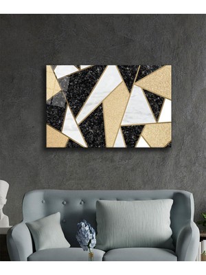 Miyrem Geometrik Mimari Cam Tablo  36 x 23-Mıyrem