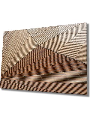 Miyrem Geometrik Mimari Cam Tablo  36 x 23-Mıyrem