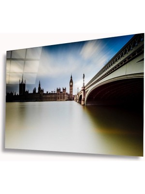 Miyrem Şehir Manzaralı Cam Tablomıyrem36 x 23-Mıyrem