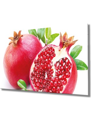 Nar Cam Tablo Pomegranate Art 36X23-MIYREM