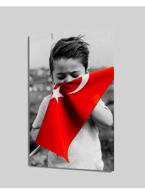 Bayrak ve Çocuk Cam TABLOMIYREM36X23-MIYREM