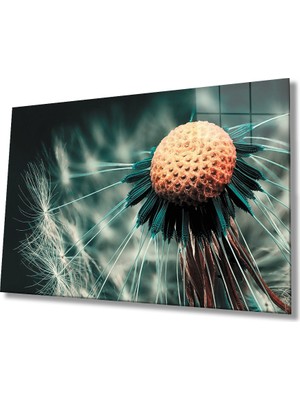 Çiçek Yeşil Cam TABLOMIYREM36X23-MIYREM