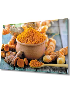 Mutfak Tablosu Baharat Görselli Cam TABLOMIYREM36X23-MIYREM