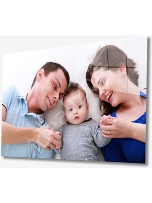 Hayvanlar Aile Cam TABLOMIYREM36X23-MIYREM