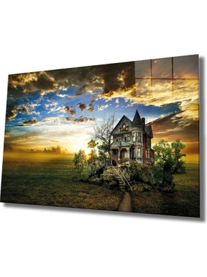 Manzara Cam Tablo Landscape  36X23-MIYREM