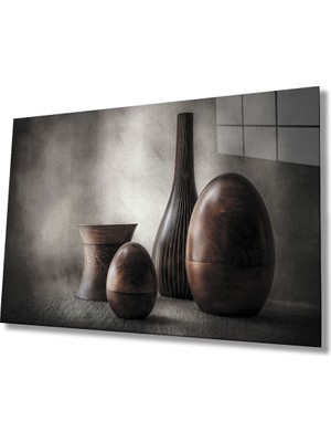 Ahşap Objeler Cam Tablomiyrem Wooden Objects  36X23-MIYREM