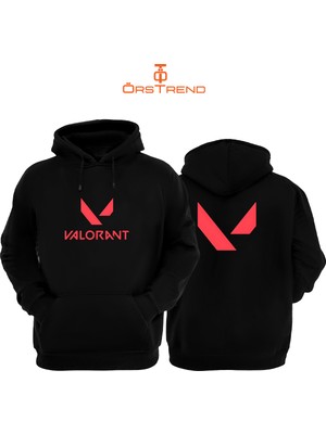 Ors Trend Valorant Kapişonlu Sweatshirt