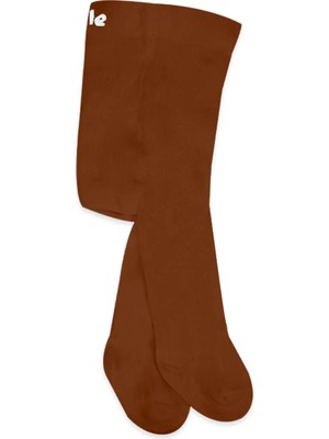 Bibaby Bistyle Penye Tekli Külotlu Çorap BS1001 Kiremit