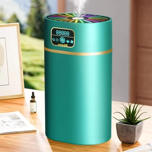 Glife Eva Oda Nemlendirici Portatif Masa Üstü Oda Nemlendirme Cihazı Gece Lambası Özellikli 1.1litre