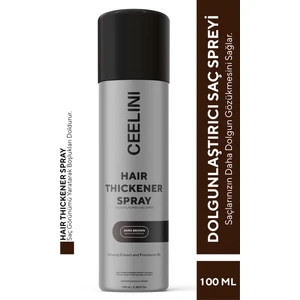 Saç Spreyi 100 Ml - Koyu Kahverengi