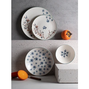 Chichi Home Sakura 24 Parça 6 Kişilik Porselen Yemek Takımı